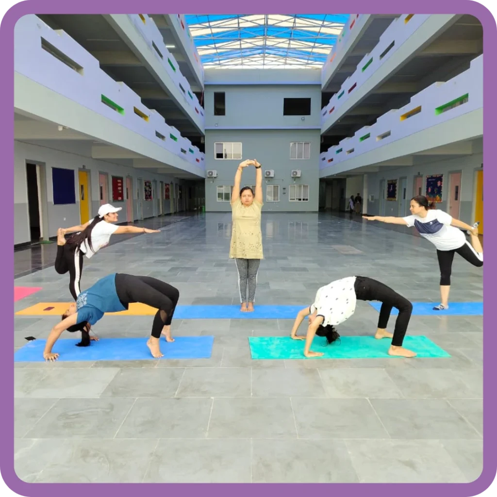 Yoga Day at Greater Noida Podar Learn School (1)