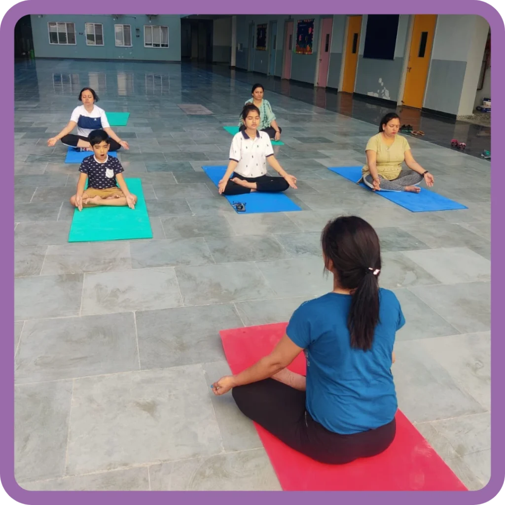 Yoga Day at Greater Noida Podar Learn School (10)