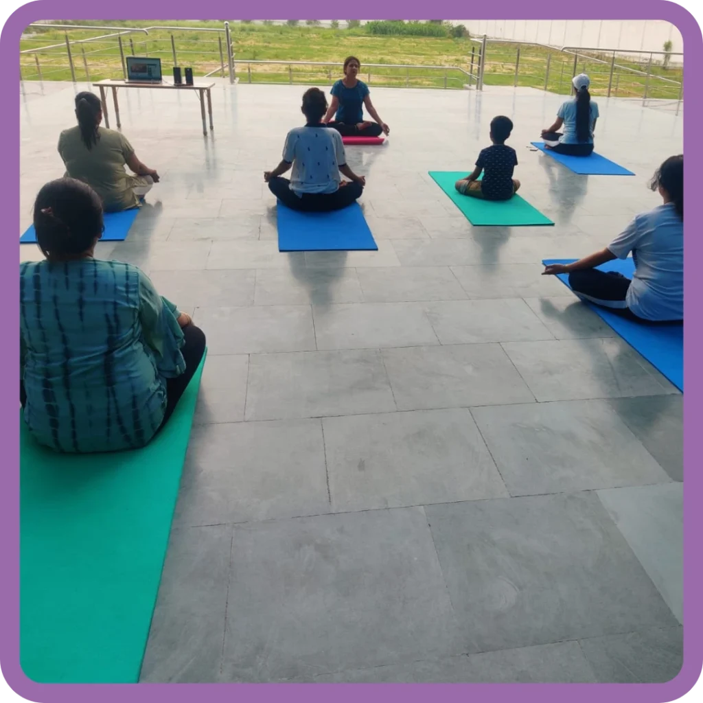 Yoga Day at Greater Noida Podar Learn School (12)