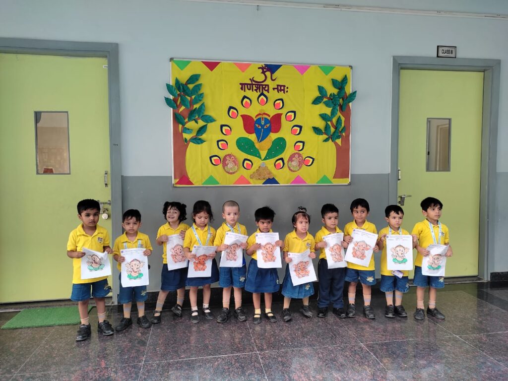 Ganesh Chaturthi was celebrated with creativity and enthusiasm at GNPLS!