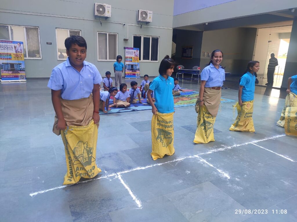 Various activities were conducted and the children participated with high energy and enthusiasm.