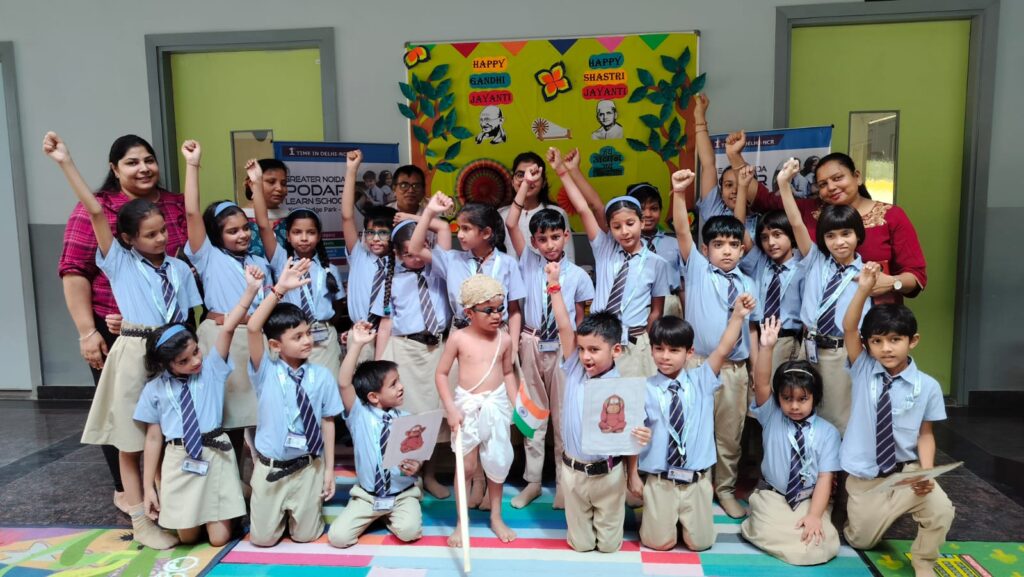 Gandhi Jayanti was celebrated with a variety of art activities & informative sessions.