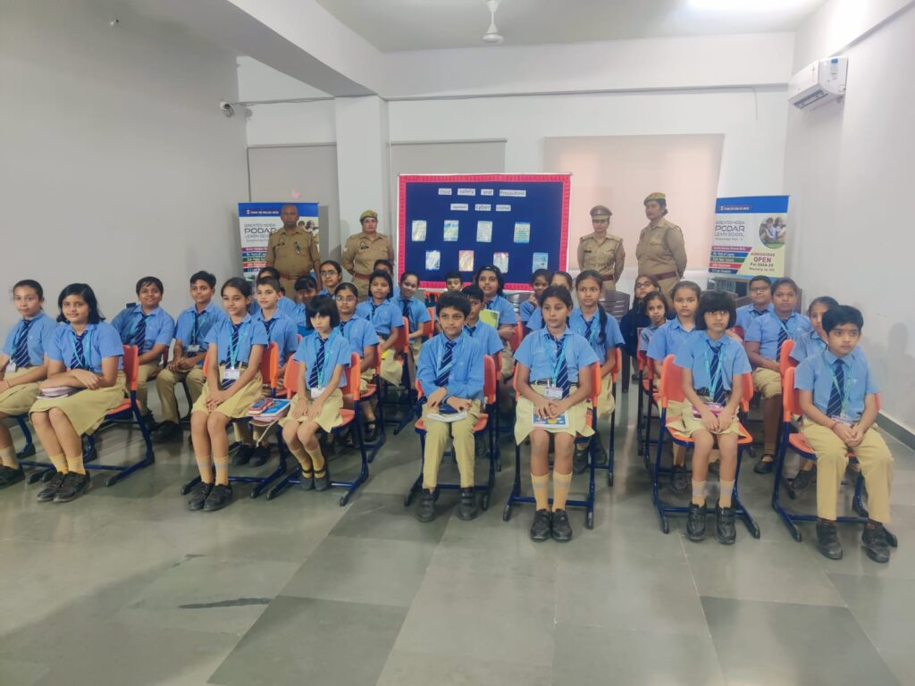 Child safety is the top priority at GNPLS. We take full responsibility for ensuring their well-being and security.
In light of this, we organized a Cyber Crime workshop for grades III to VII.