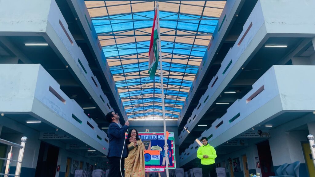 republic day flag hoisting