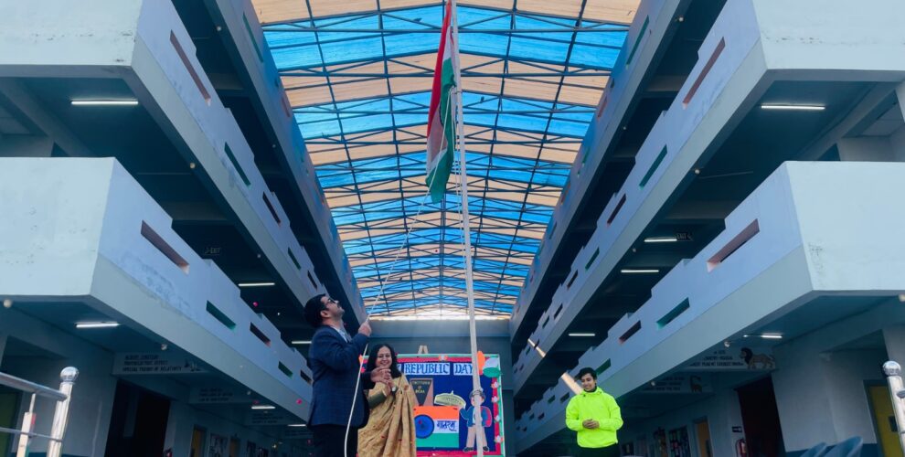 republic day flag hoisting