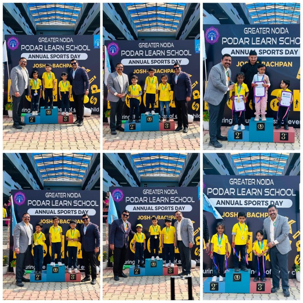 Sports day winners at GNPLS