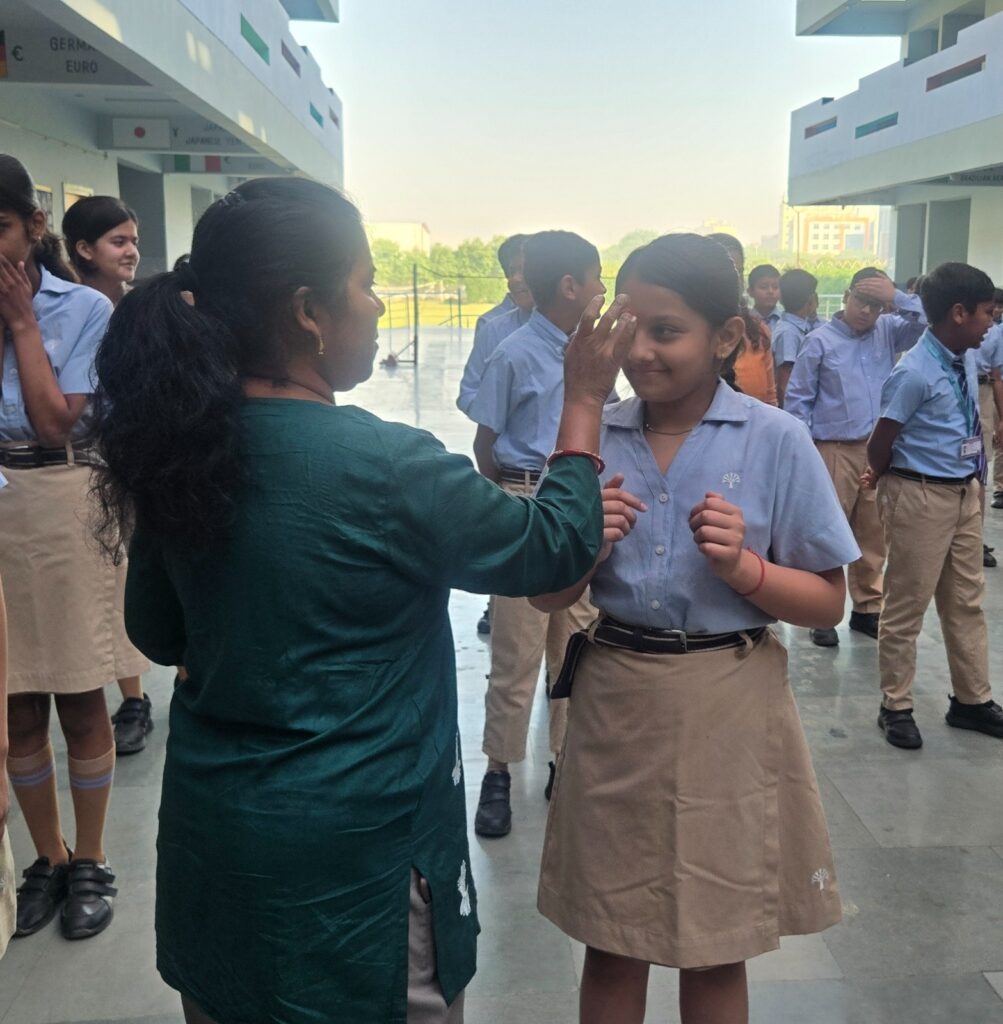 welocme of children at school