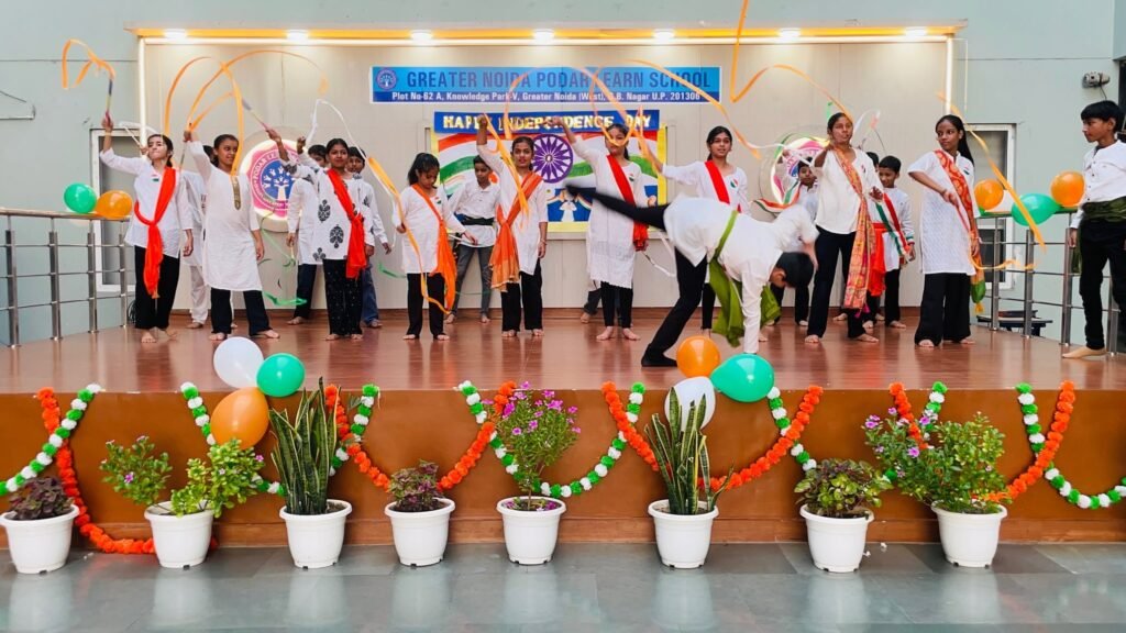 Dance Performance of GNPLS students on Independence Day 2026